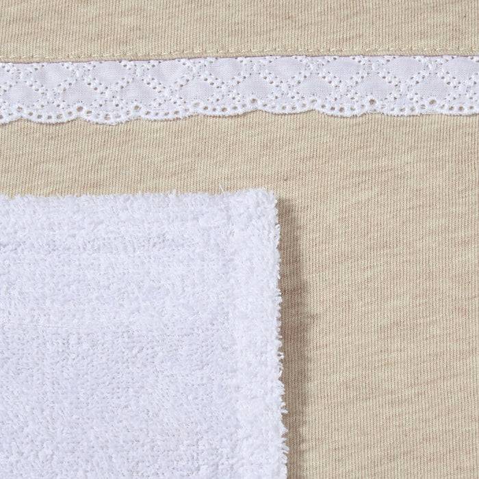 Nordic Coast Company Bezug Wickelauflage Beige Spitze Bis zu 50% Rabatt
