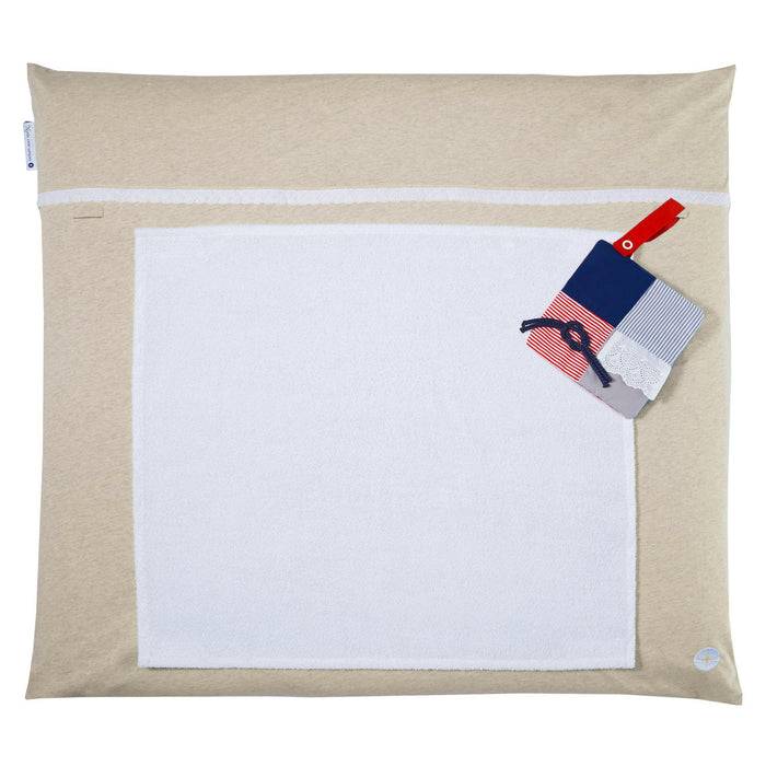 Nordic Coast Company Bezug Wickelauflage Beige Spitze Bis zu 50% Rabatt