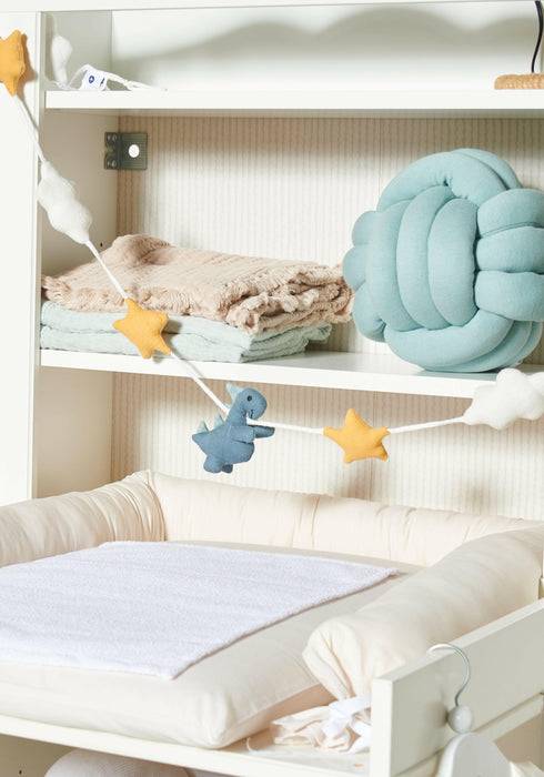 Nordic Coast Company Wickelauflage Natur Sonderangebot der Fabrik