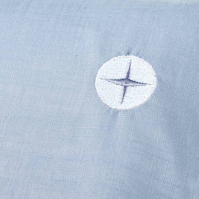 Nordic Coast Company Wickelauflage Blau Grau schmal Nur noch ein Tag übrig