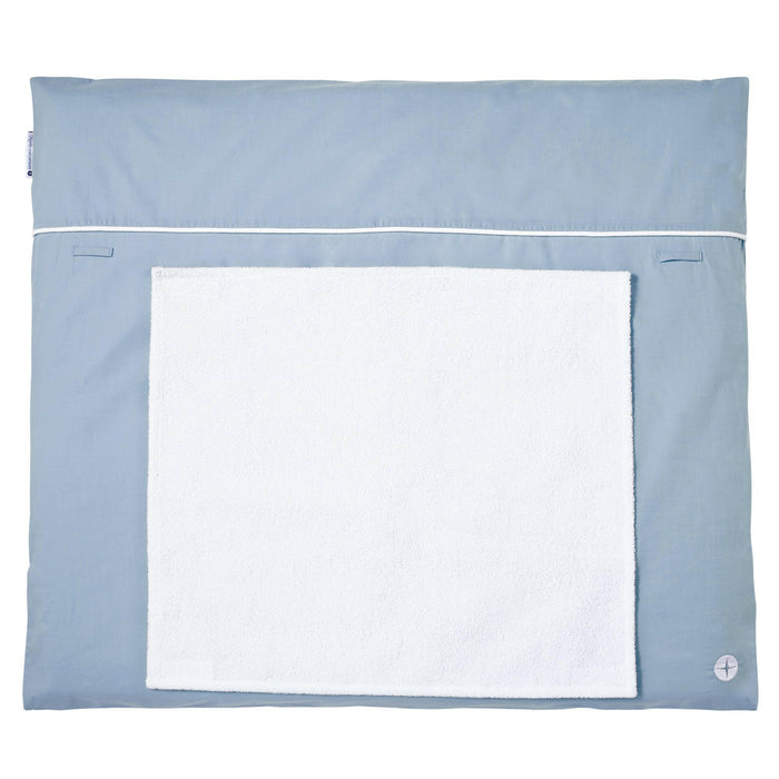 Nordic Coast Company Wickelauflage Blau Grau