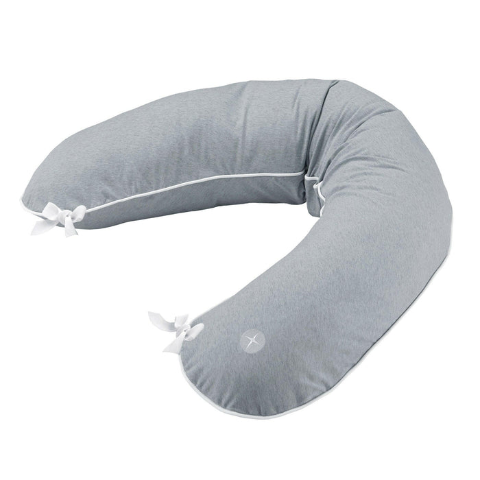 Nordic Coast Company Stillkissen Bezug 180 cm Grau Schlussverkauf