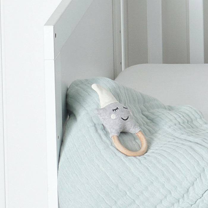 Nordic Coast Company Baby Rassel Stern Natur Fabrik Onlineshop