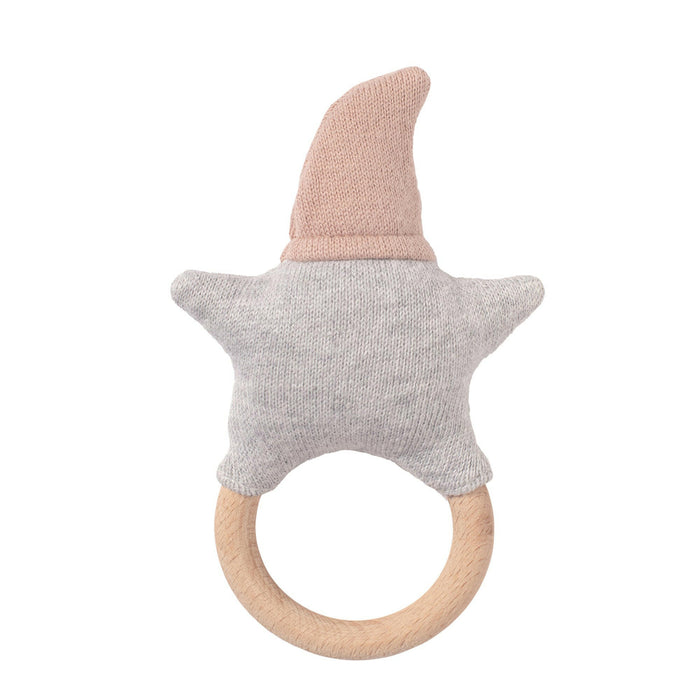 Nordic Coast Company Baby Rassel Stern Rosa Günstig kaufen