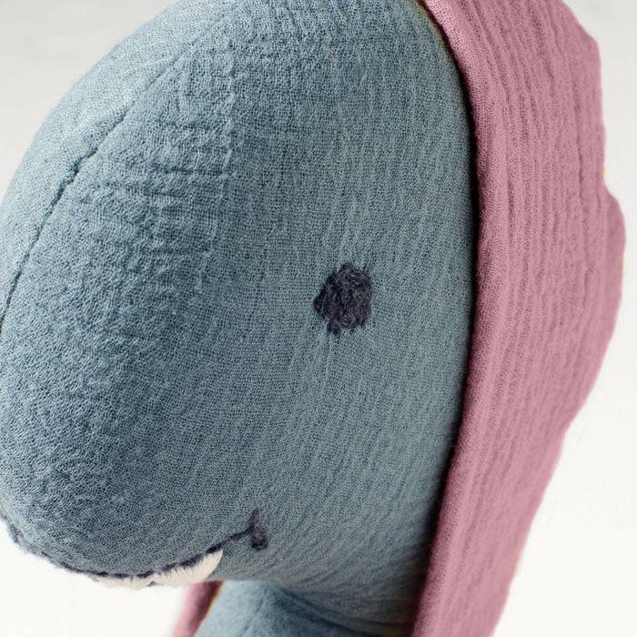 Nordic Coast Company Kuscheltier Musselin Dino Hannah Großer Ausverkauf