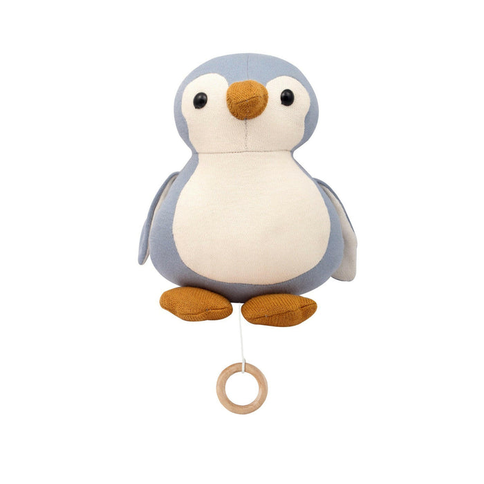 Nordic Coast Company Spieluhr Baby Pinguin Hellblau