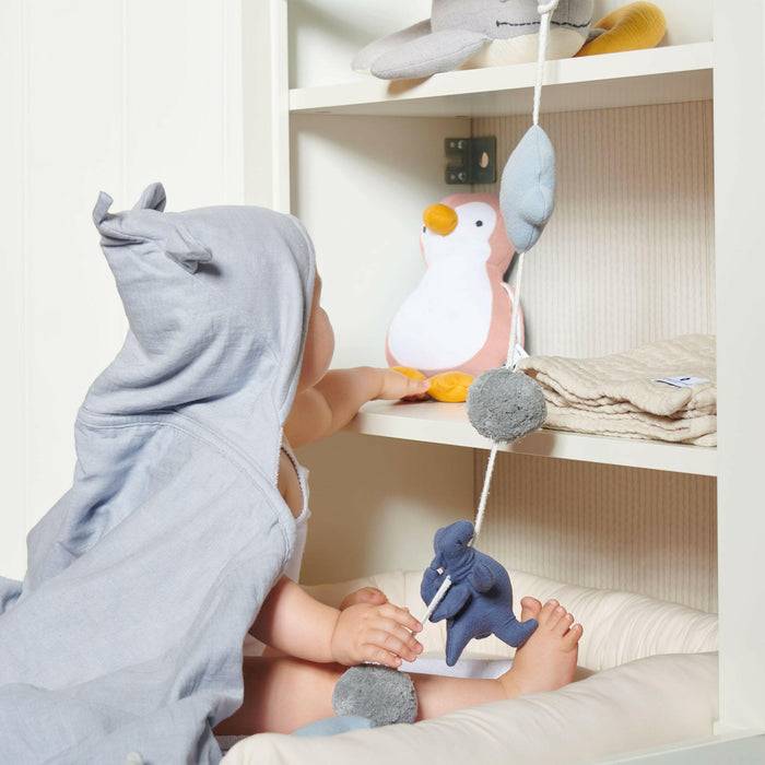 Nordic Coast Company Spieluhr Baby Pinguin Rosa Begrenztes Angebot