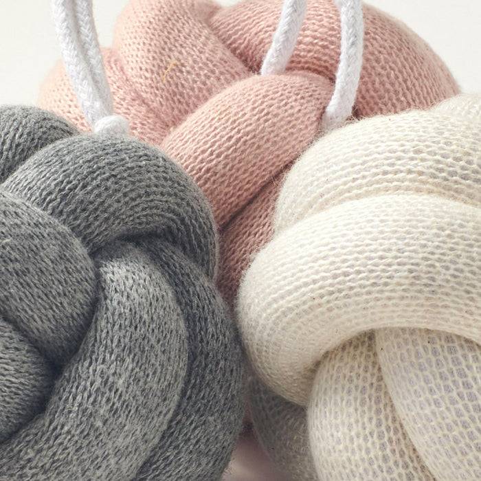 Nordic Coast Company Babygym Anhänger Set Knoten Rosa Top Angebot