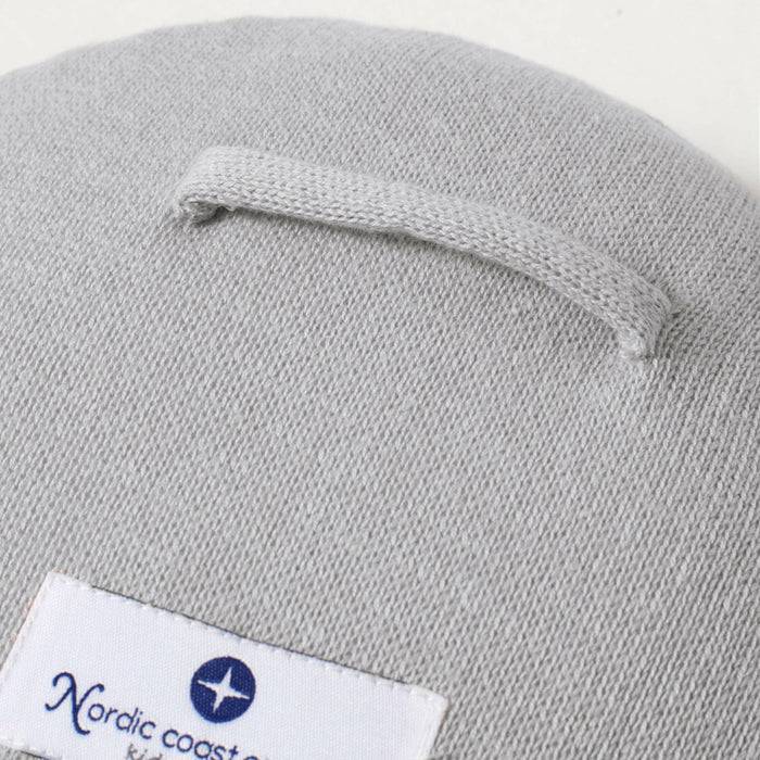 Nordic Coast Company Ballon-Kissen "Welcome Little One" Grau Online Outlet