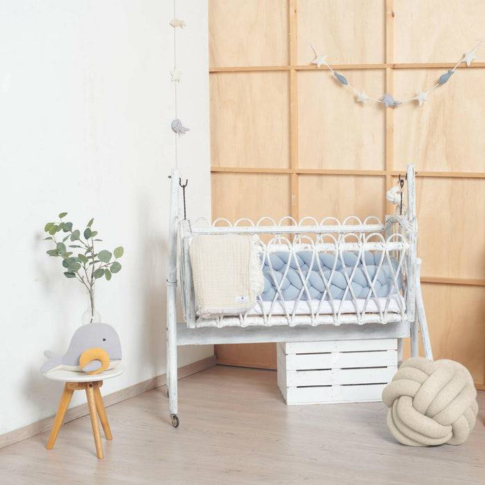 Nordic Coast Company Knotenkissen Strick Natur Zeitlich begrenztes Angebot