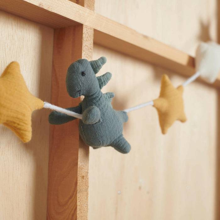 Nordic Coast Company Wandgirlande Musselin Dino Large Exklusive Angebote