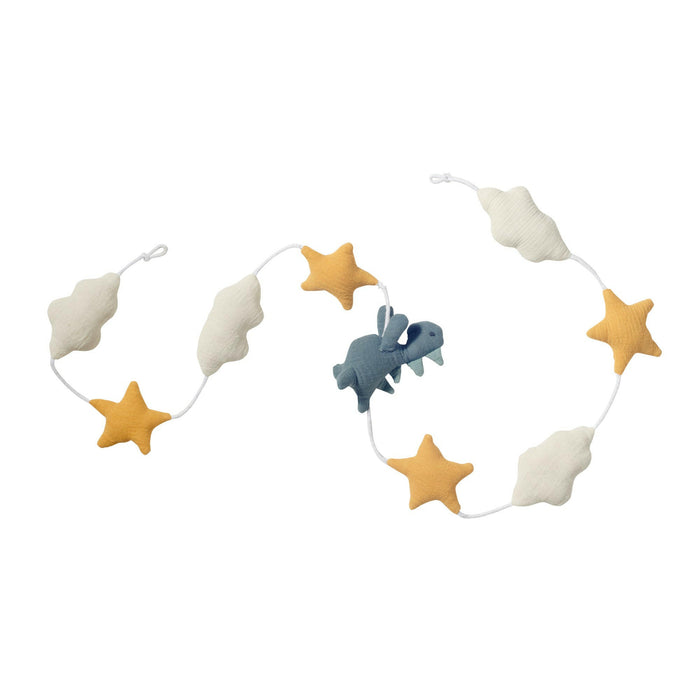 Nordic Coast Company Wandgirlande Musselin Dino Large Exklusive Angebote