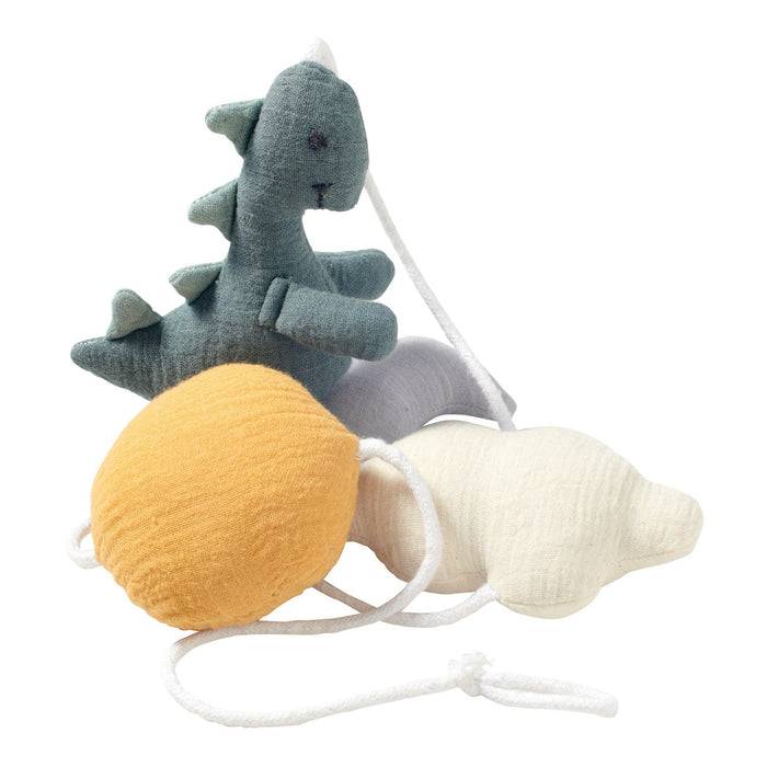 Nordic Coast Company Wandgirlande Musselin Dino Small Räumungsverkauf