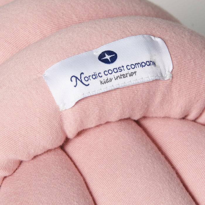 Nordic Coast Company Knotenkissen Jersey Rosa Tägliche Deals