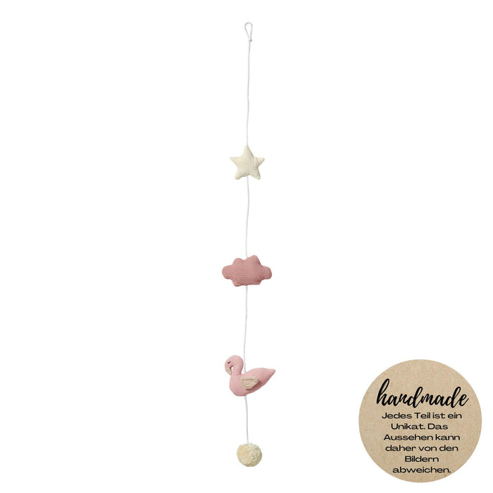 Nordic Coast Company Wandgirlande Musselin Schwan Small