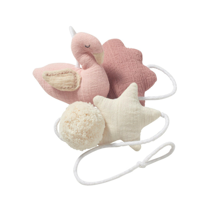 Nordic Coast Company Wandgirlande Musselin Schwan Small Sonderangebote