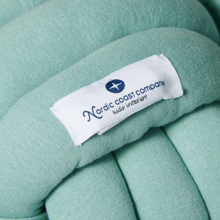 Nordic Coast Company Knotenkissen Jersey Mint VIP-Rabatte