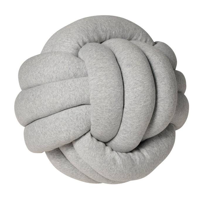 Nordic Coast Company Knotenkissen Jersey Grau Tiefpreis