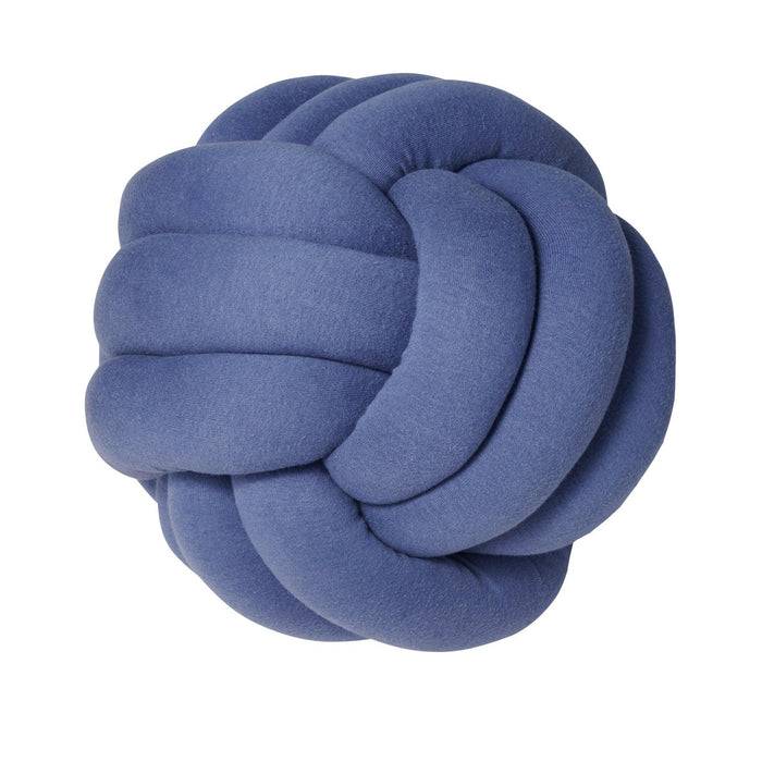 Nordic Coast Company Knotenkissen Jersey Blau Begrenzte Freigabe