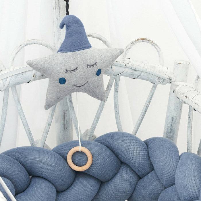 Nordic Coast Company Baby Set "Stern" Spieluhr + Rassel Blau Letzter Tag