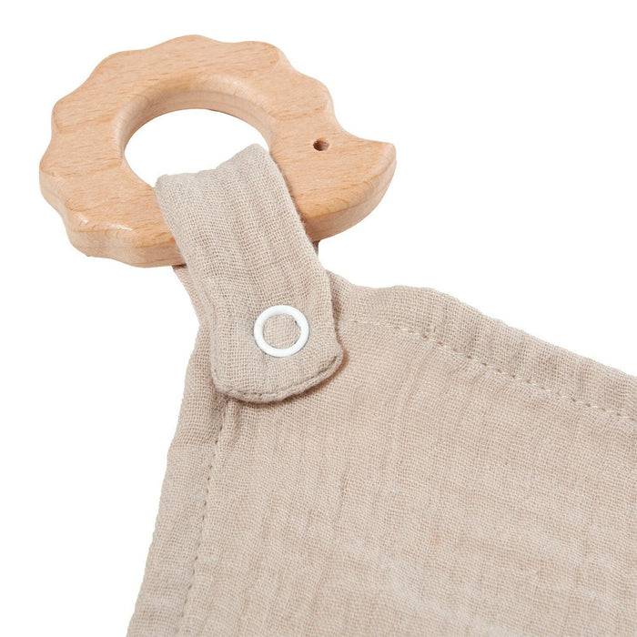 Nordic Coast Company Kuscheltuch Musselin Igel Sand Nur noch ein Tag übrig