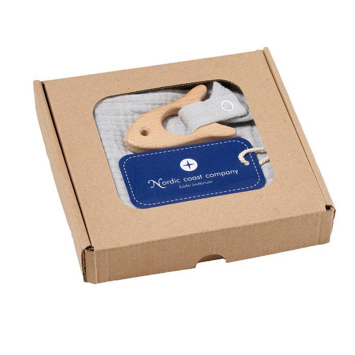 Nordic Coast Company Kuscheltuch Musselin Rakete Grau Super Rabatt