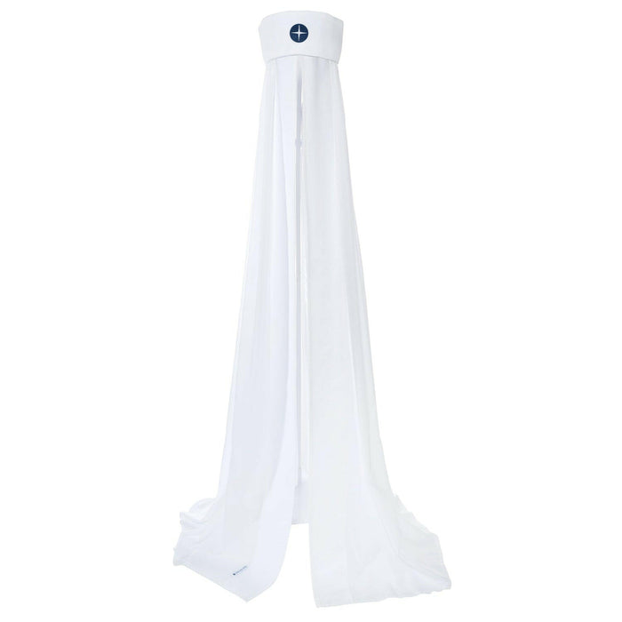 Nordic Coast Company Baby Betthimmel Weiß Dunkelblau