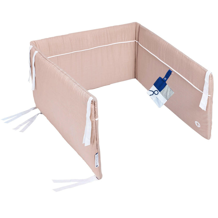 Nordic Coast Company Baby Bettnestchen Altrosa