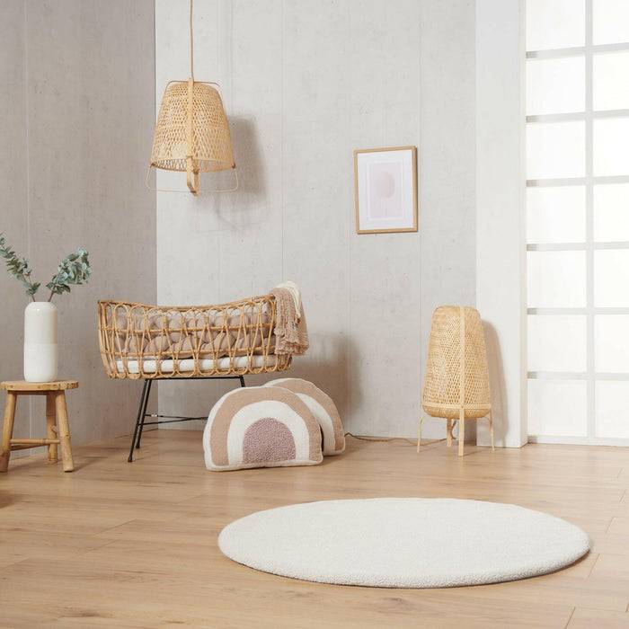 Nordic Coast Company Teddy Krabbeldecke Creme