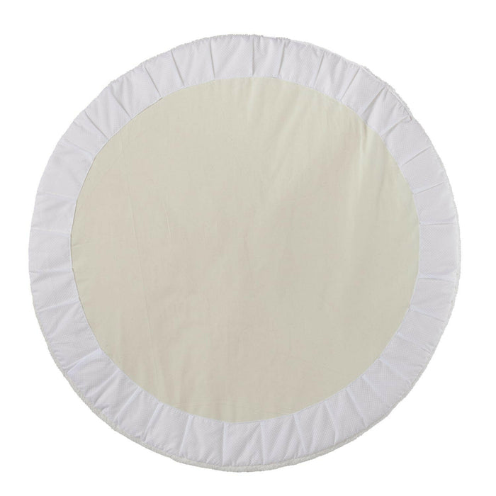 Nordic Coast Company Teddy Krabbeldecke Creme Saisonschlussverkauf
