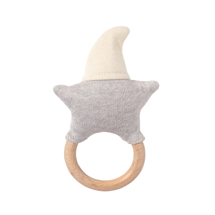 Nordic Coast Company Baby Rassel Stern Natur Räumungsverkauf