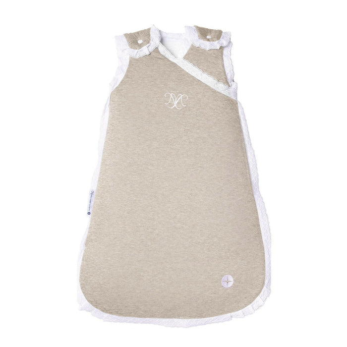 Nordic Coast Company Baby Schlafsack Beige Spitze