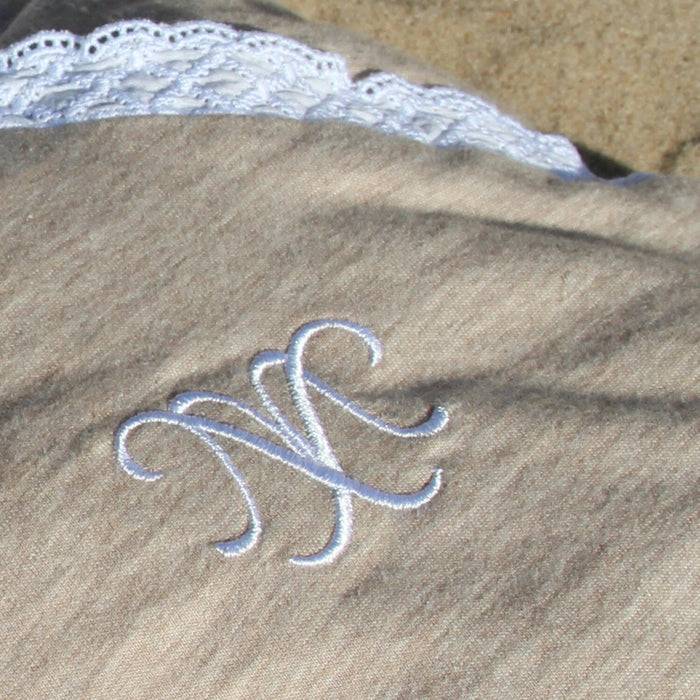 Nordic Coast Company Baby Schlafsack Beige Spitze Online
