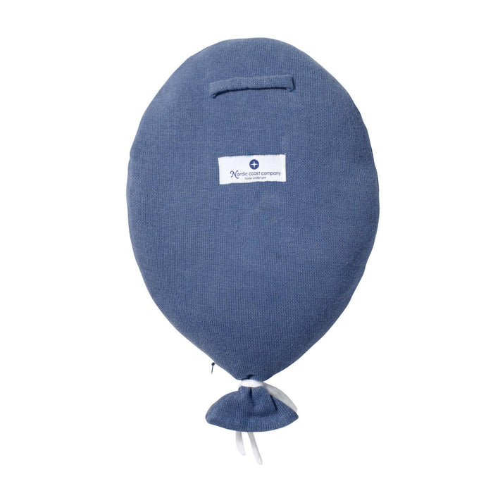 Nordic Coast Company Ballon-Kissen Blau Black Friday