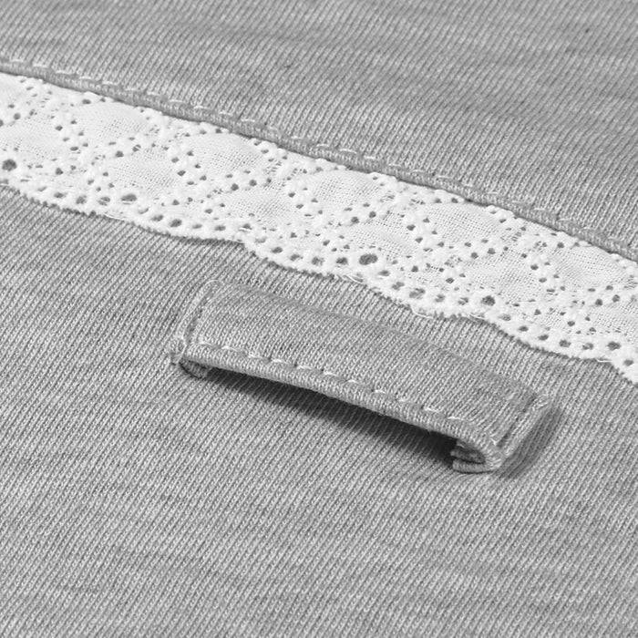 Nordic Coast Company Wickelauflage Grau Spitze Bestseller