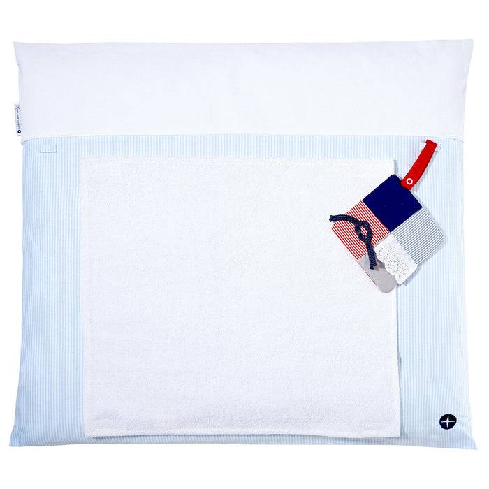 Nordic Coast Company Wickelauflage Blau Riesige Ersparnisse