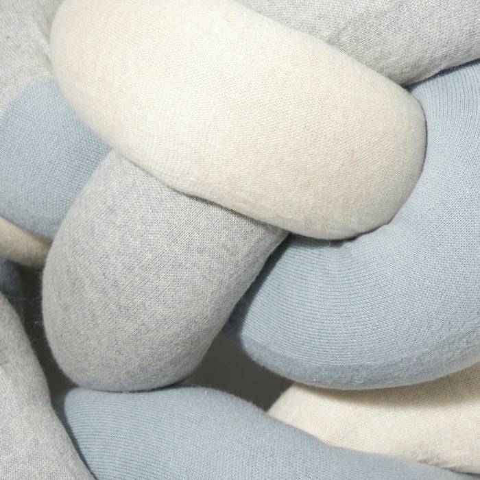 Nordic Coast Company Bettschlange geflochten Trio Hellblau Bis zu 60% Rabatt