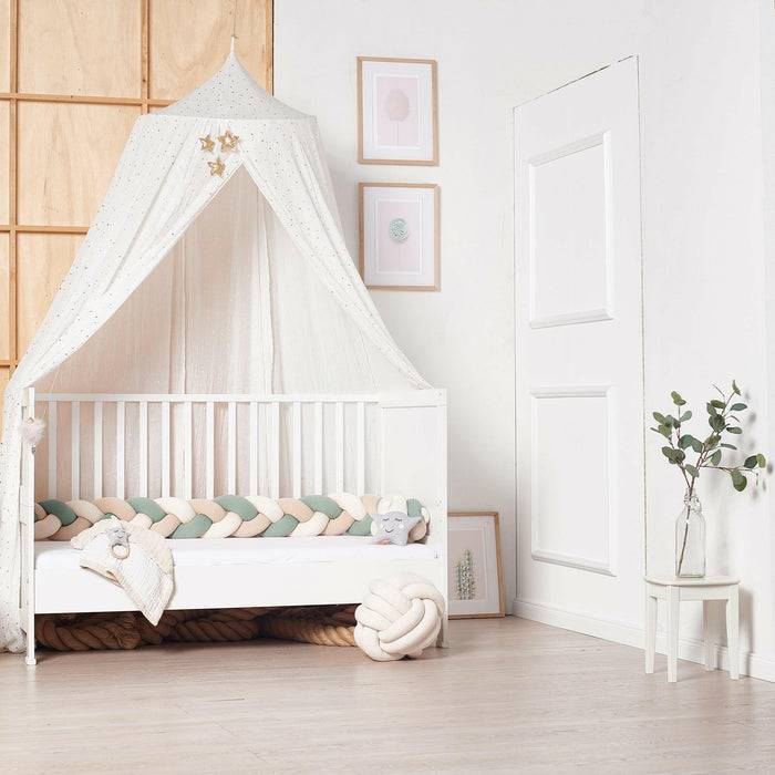 Nordic Coast Company Bettschlange geflochten Trio Mint Bis zu 65% Rabatt