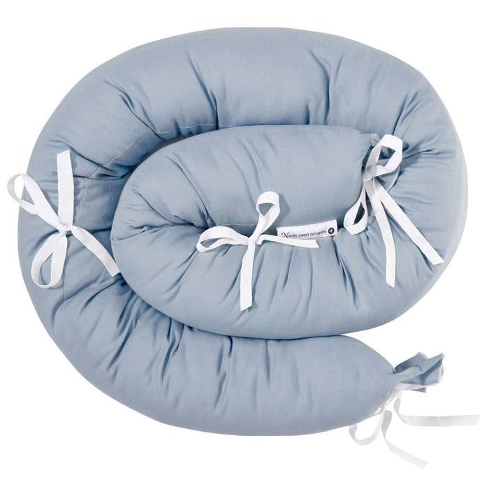 Nordic Coast Company Bettschlange Blau Preisnachlass