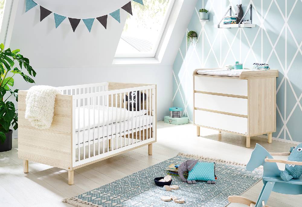 Pinolino Kinderzimmer-Set 'Flow' breit, 2-tlg