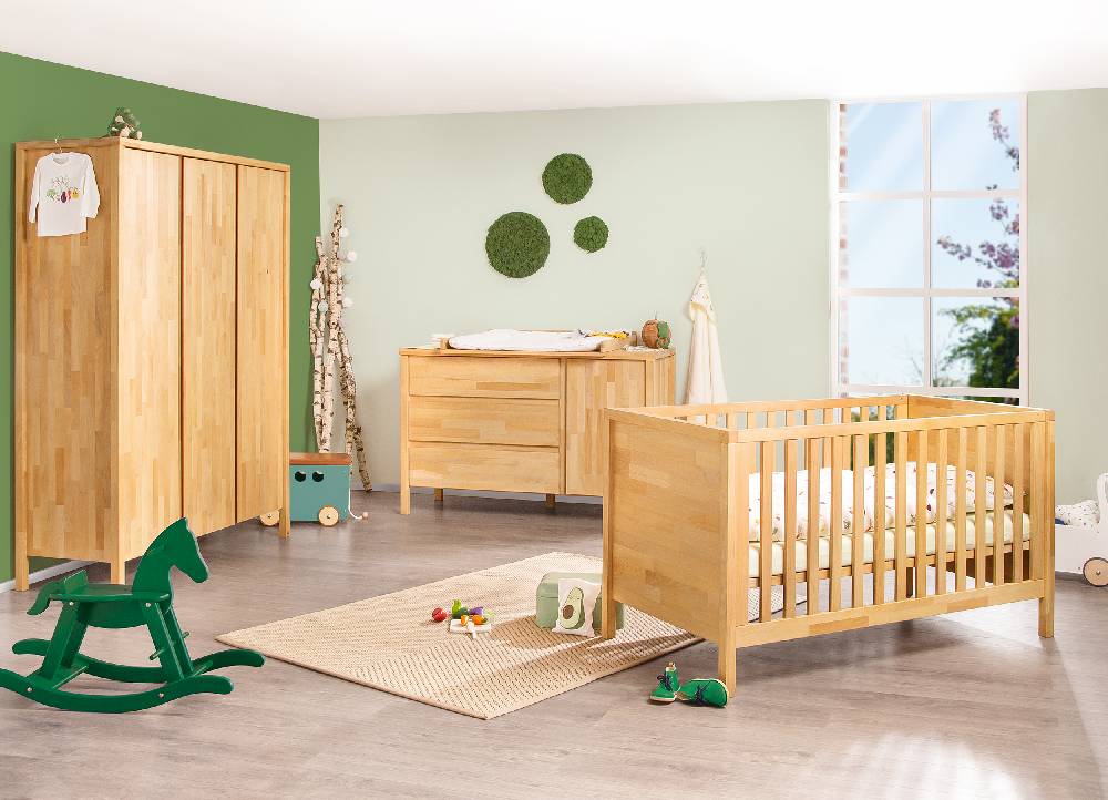 Pinolino Kinderzimmer-Set 'Enno' extrabreit groß, 3-tlg