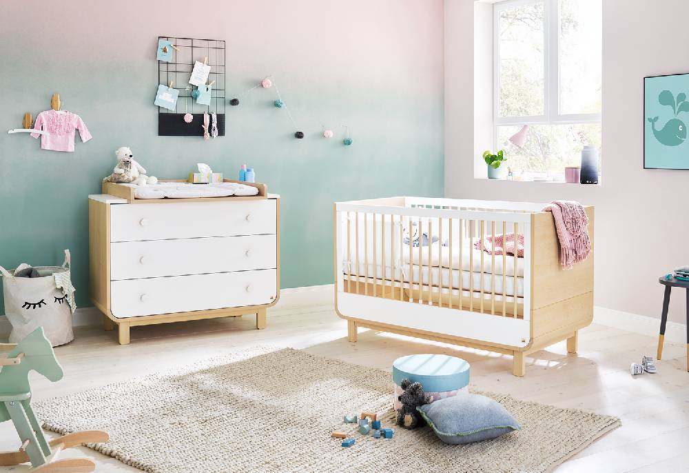 Pinolino Kinderzimmer-Set 'Round' breit, 2-tlg