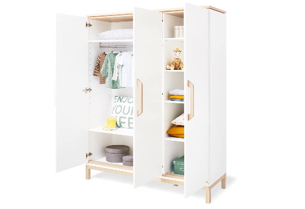 Pinolino Kleiderschrank 'Light' groß Sonderangebot der Fabrik