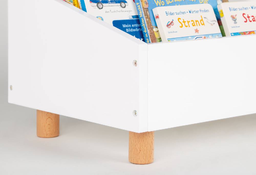 Pinolino Kinderbücherregal 'Ando', weiß Begrenzt auf 3 Tage
