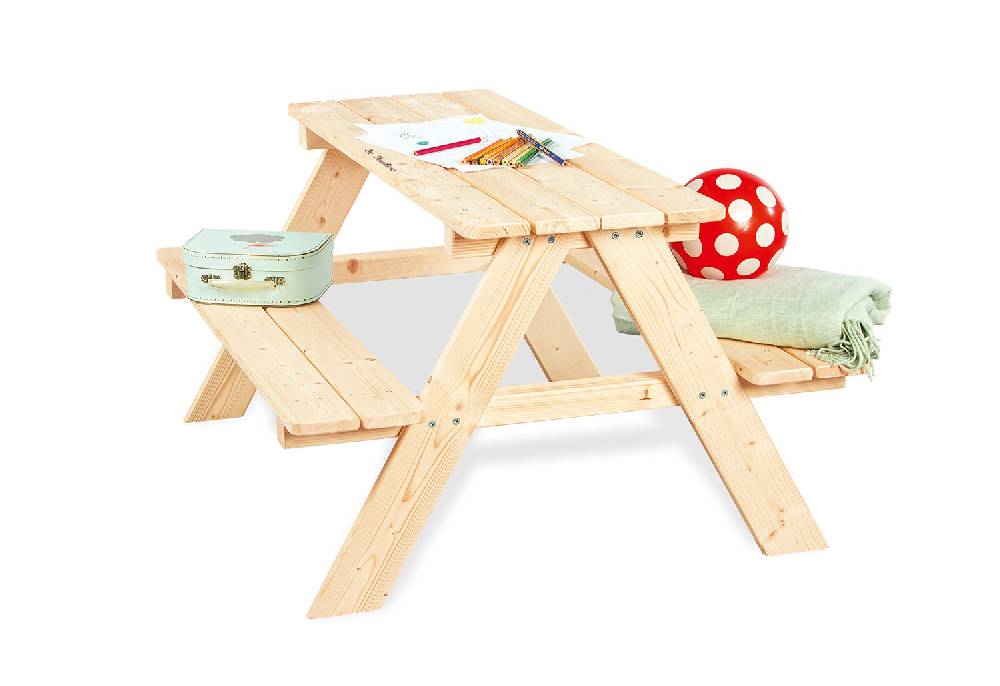 Pinolino Kindersitzgarnitur 'Nicki für 4', natur