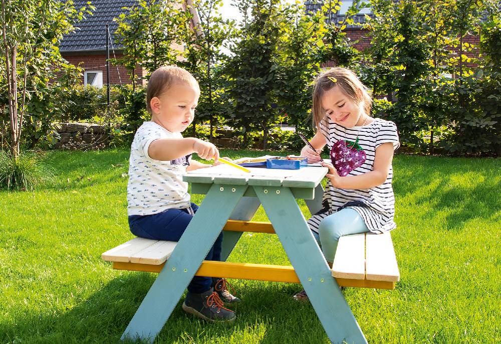 Pinolino Kindersitzgarnitur 'Nicki für 4', bunt Zeitbegrenzte Promotion