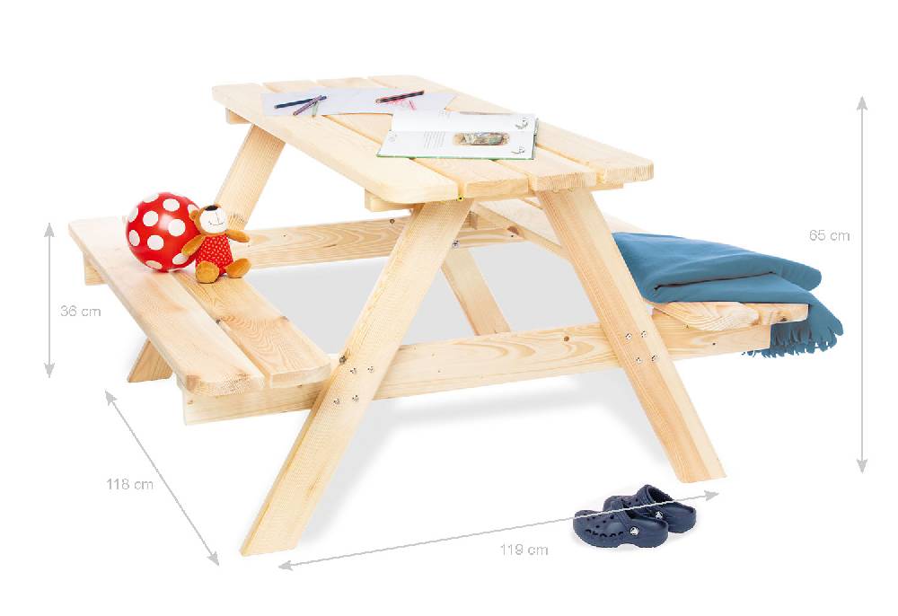 Pinolino Kindersitzgarnitur 'Nicki für 4 Maxi', natur Discount Store für neue Produkte