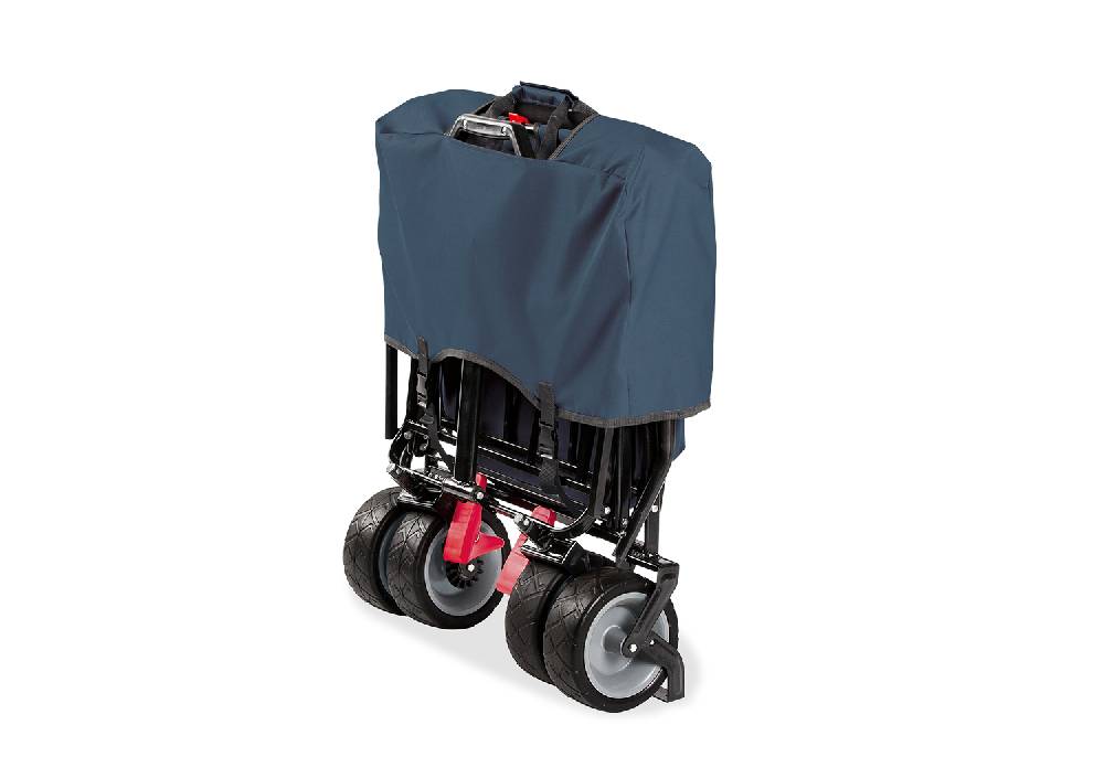 Pinolino Klappbollerwagen 'Paxi dlx Comfort' mit Bremse, marineblau 50% Rabatt für begrenzte Zeit