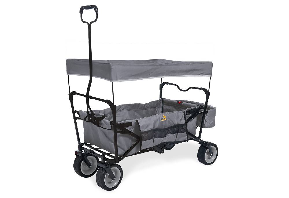 Pinolino Klappbollerwagen 'Paxi', grau 2025