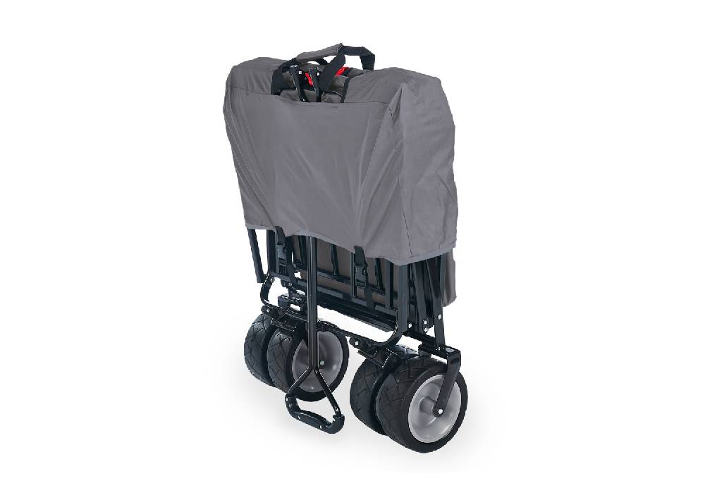 Pinolino Klappbollerwagen 'Paxi', grau 2025
